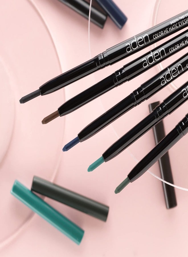 aden Matic Eyeshaper soft texture that lasts for a long time and is easy to use MADE IN SPAIN (04 Aquamarine) - Image 2